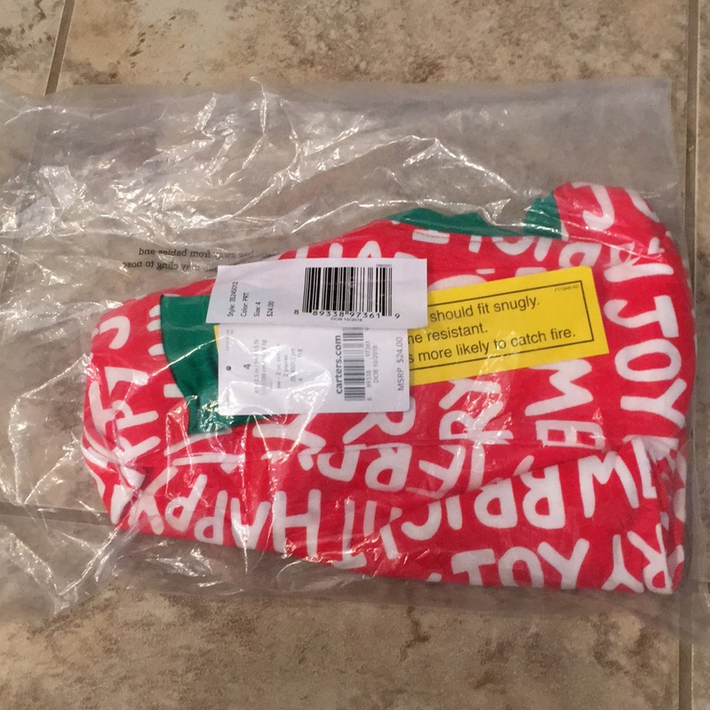 NWT Carter's jammie's